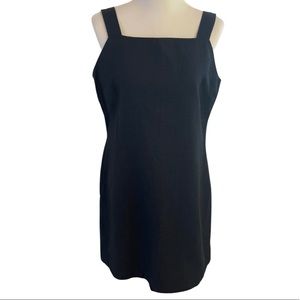 VINTAGE American Outpost Dark Gingham Pinafore Dress Size XL